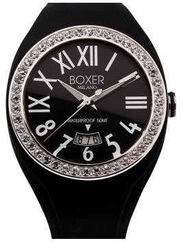 Boxer Milano 40 Zirconia Bezel Collection - BOX 40Z BLACK